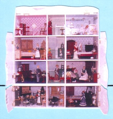Ash dolls house + basement. - Image 2