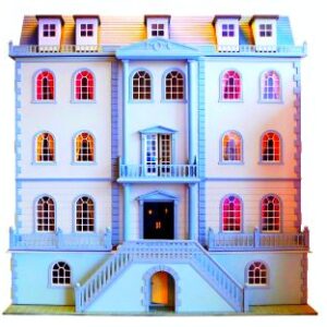 Downton Manor dolls house and basement free shipping
