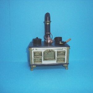 Dolls house victorian kitchen range