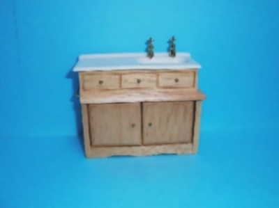 Dolls house kitchen sink unit
