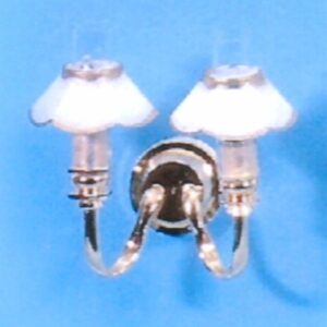 DOLLS HOUSE FANCY TWIN WALL LIGHT