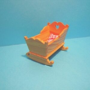 DOLLS HOUSE ROCKING CRADLE