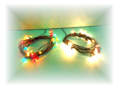 Dolls house Christmas lights/24's