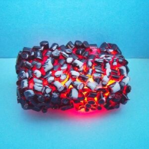 DOLLS HOUSE GLOWING COALS