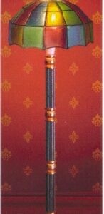 Dolls house floor lamp