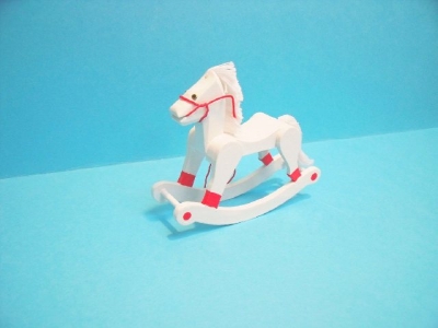 Dolls house rocking horse