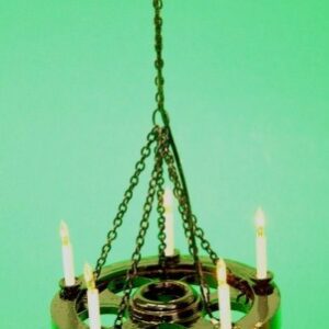 Dolls house chandelier, Tudor